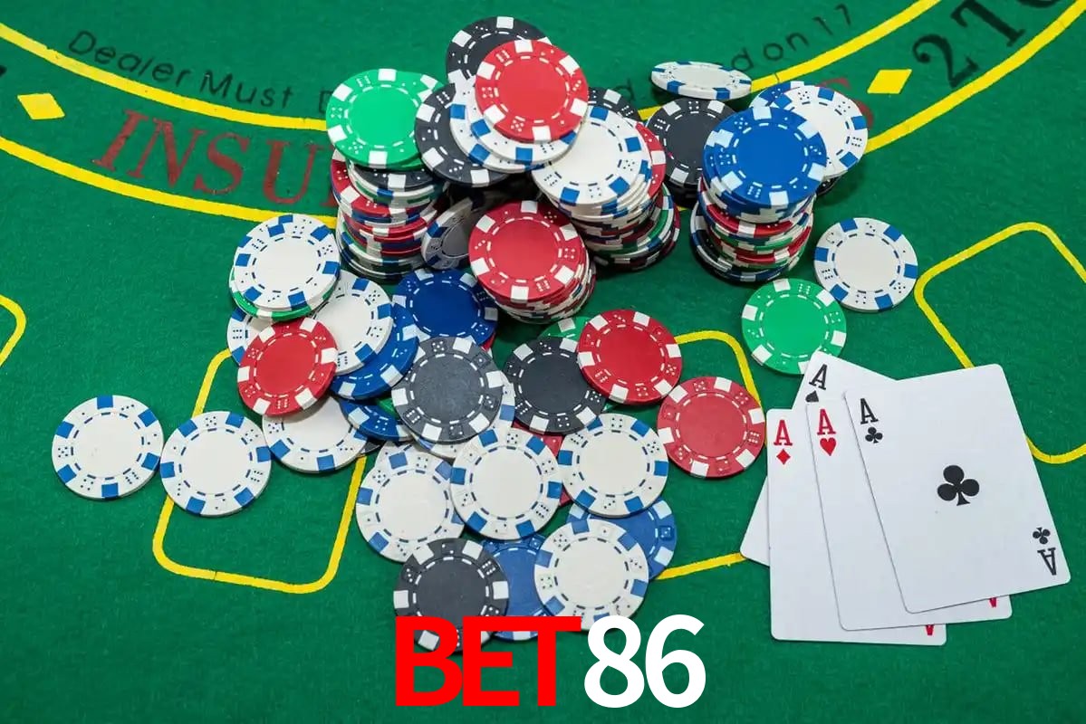 Interface do App BET86